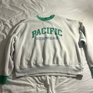 White Pacsun Sweatshirt